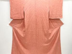 青海波模様付け下げ小紋着物